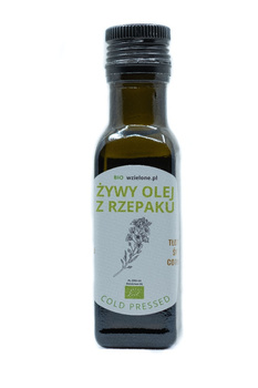 BIO ŻYWY OLEJ Z RZEPAKU 100 ml