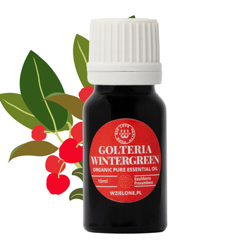 Olejek eteryczny GOLTERIA WINTERGREEN organiczny 10ml